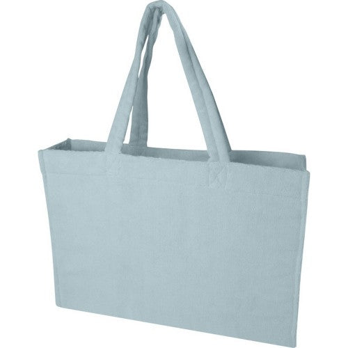 Front - Floso Siam Terrycloth Beach Recycled 13L Tote Bag