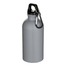 Front - Floso Oregon Matte Recycled Stainless Steel 400ml Carabiner Water Bottle