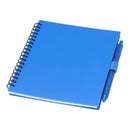 Front - Floso Niove Soft Cover Recycled Plastic Notebook & Pen Set