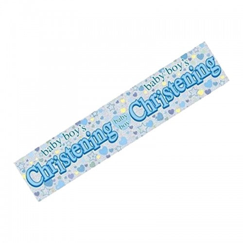 Front - Floso Giant Christening Banner