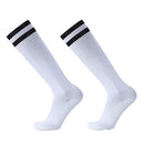 Front - Floso Mens Striped Hockey Socks (Pack of 3)