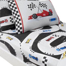 Multicoloured - Back - Floso Racing Cars Duvet Cover Set