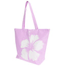 Pink - Front - FLOSO Womens-Ladies Hawaiian Flower Summer Handbag