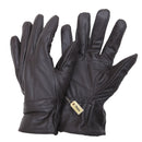 Brown - Front - FLOSO Mens Genuine Leather Gloves