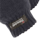 Navy - Side - FLOSO Childrens Unisex Knitted Thermal Thinsulate Gloves (3M 40g)