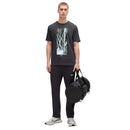 Charcoal - Pack Shot - Floso Mens Seasonal Artwork T-Shirt