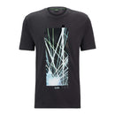 Charcoal - Front - Floso Mens Seasonal Artwork T-Shirt