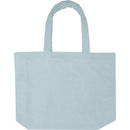 Cloud Blue - Front - Floso Siam Terrycloth Beach Recycled 13L Tote Bag