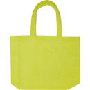 Lime - Front - Floso Siam Terrycloth Beach Recycled 13L Tote Bag