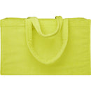 Lime - Side - Floso Siam Terrycloth Beach Recycled 13L Tote Bag