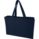 Navy - Back - Floso Siam Terrycloth Beach Recycled 13L Tote Bag