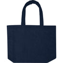 Navy - Front - Floso Siam Terrycloth Beach Recycled 13L Tote Bag
