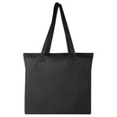 Solid Black - Back - Floso RPET Foldable 16L Tote Bag