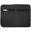 Solid Black - Side - Floso RPET Foldable 16L Tote Bag