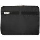 Solid Black - Side - Floso RPET Foldable 16L Tote Bag