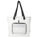 White - Front - Floso RPET Foldable 16L Tote Bag