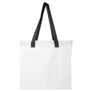 White - Back - Floso RPET Foldable 16L Tote Bag