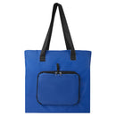 Royal Blue - Front - Floso RPET Foldable 16L Tote Bag