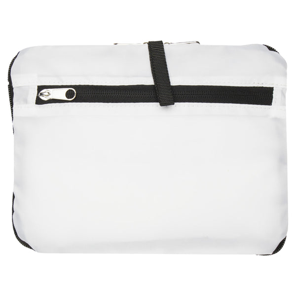 White - Side - Floso RPET Foldable 15L Backpack