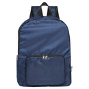 Navy - Front - Floso RPET Foldable 15L Backpack