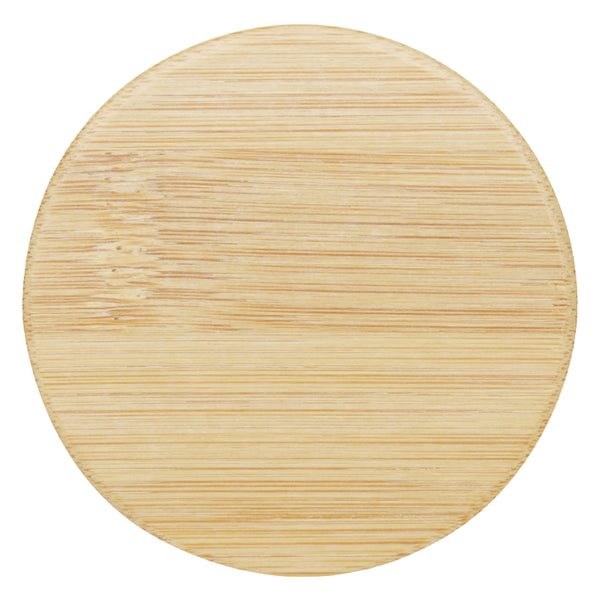 Natural - Back - Floso Lustre Bamboo Hand Mirror
