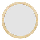 Natural - Front - Floso Lustre Bamboo Hand Mirror