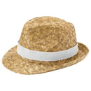 Natural-White - Front - Floso Unisex Adult Pricus Straw Sun Hat