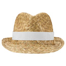 Natural-White - Lifestyle - Floso Unisex Adult Pricus Straw Sun Hat