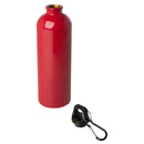 Red - Back - Floso Oregon Stainless Steel Single Wall 750ml Water Bottle