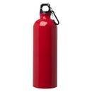 Red - Side - Floso Oregon Stainless Steel Single Wall 750ml Water Bottle