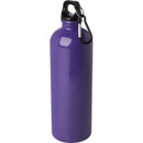 Purple - Front - Floso Oregon Stainless Steel Single Wall 750ml Water Bottle