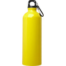 Yellow - Front - Floso Oregon Stainless Steel Single Wall 750ml Water Bottle