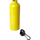 Yellow - Back - Floso Oregon Stainless Steel Single Wall 750ml Water Bottle