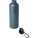 Hale Blue - Back - Floso Oregon Stainless Steel Single Wall 750ml Water Bottle