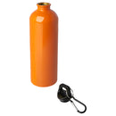 Orange - Back - Floso Oregon Stainless Steel Single Wall 750ml Water Bottle