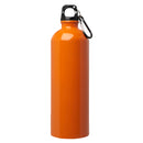 Orange - Side - Floso Oregon Stainless Steel Single Wall 750ml Water Bottle