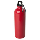 Red - Front - Floso Oregon Stainless Steel Single Wall 750ml Water Bottle