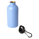 Cloud Blue - Back - Floso Stainless Steel Single Wall 400ml Water Bottle