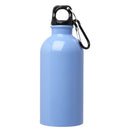 Cloud Blue - Side - Floso Stainless Steel Single Wall 400ml Water Bottle