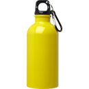 Yellow - Front - Floso Stainless Steel Single Wall 400ml Water Bottle
