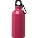 Magenta - Front - Floso Stainless Steel Single Wall 400ml Water Bottle
