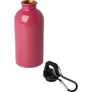 Magenta - Back - Floso Stainless Steel Single Wall 400ml Water Bottle
