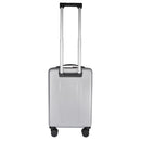 Silver - Back - Floso Rover Pro Recycled 40L Trolley Bag