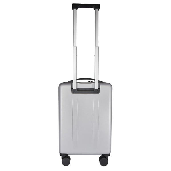 Silver - Back - Floso Rover Pro Recycled 40L Trolley Bag