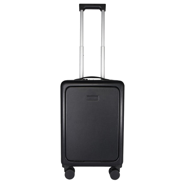 Solid Black - Front - Floso Rover Pro Recycled 40L Trolley Bag