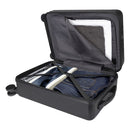 Solid Black - Side - Floso Rover Pro Recycled 40L Trolley Bag