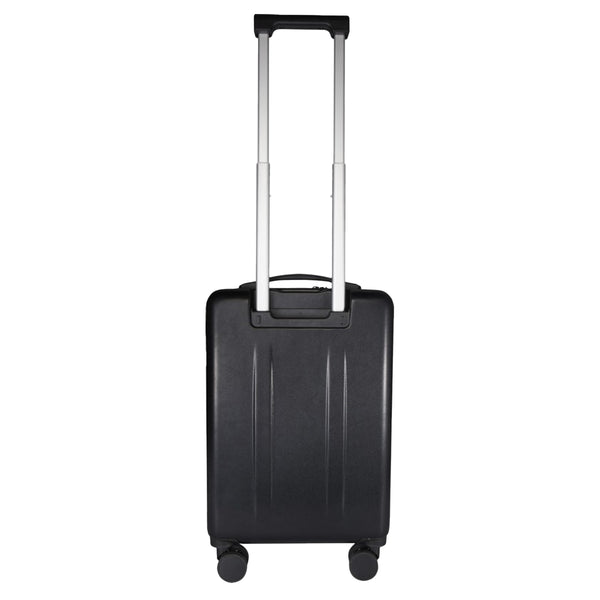 Solid Black - Back - Floso Rover Pro Recycled 40L Trolley Bag