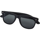 Solid Black - Lifestyle - Floso Unisex Adult Bamboo Sunglasses