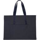 Navy - Side - Floso Laytote Picnic Blanket