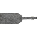 Grey - Back - Floso Tie Luggage Tag